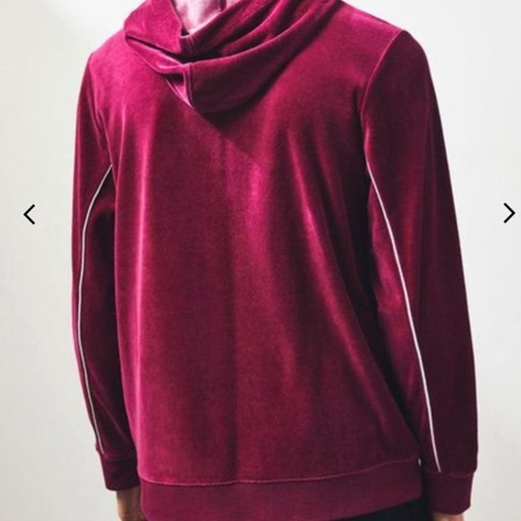Pacsun Velour Oversized Pullover Hoodie - Picture 5 of 7